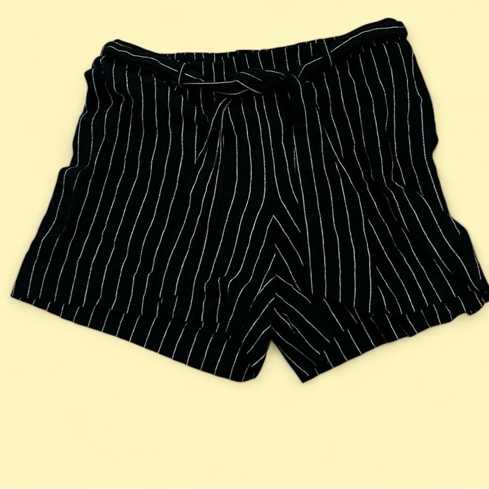 Calvin Klein Black Striped Women's Shorts